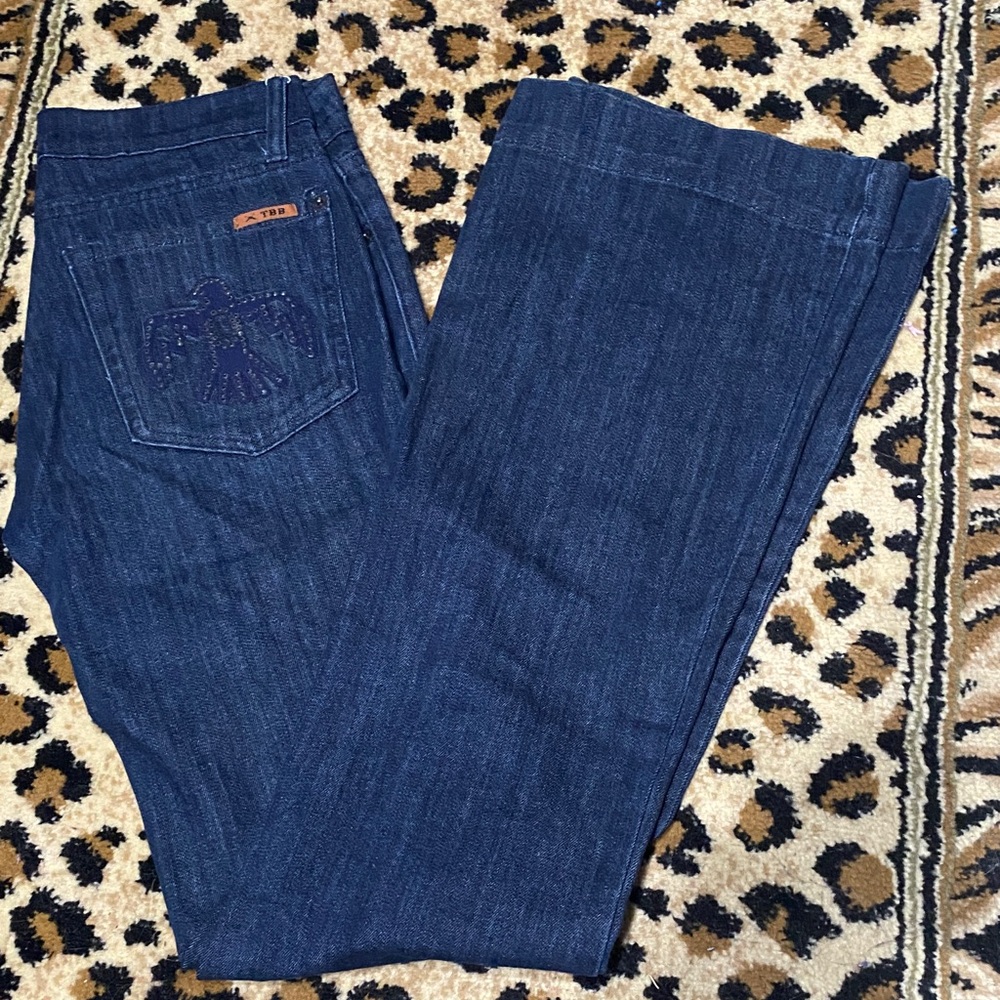 Thunderbird Brand Flare Jeans